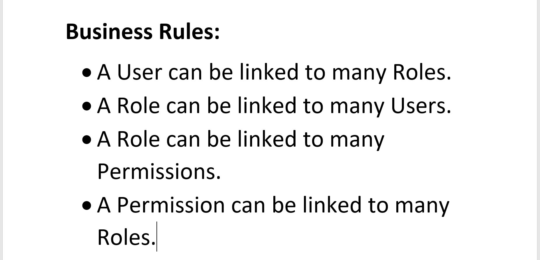 3.2 Business Rules